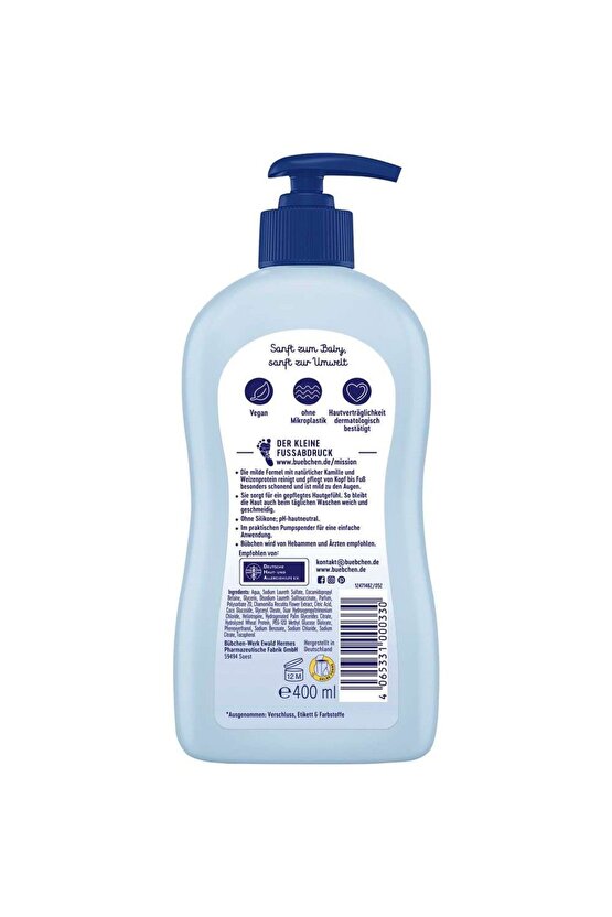 Doğumdan Itibaren Yıkama Jeli 400ml