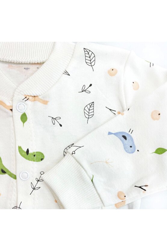 Happy Birds Bebek Pijama Takımı 6-9 Ay