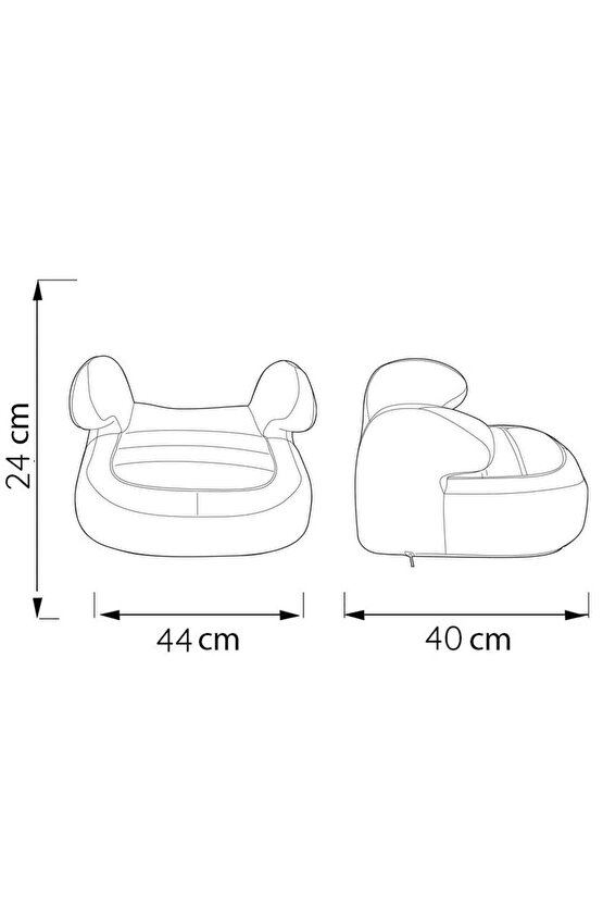 Dream 15-36kg Oto Koltuğu Yükseltici - Şimşek Mcqueen