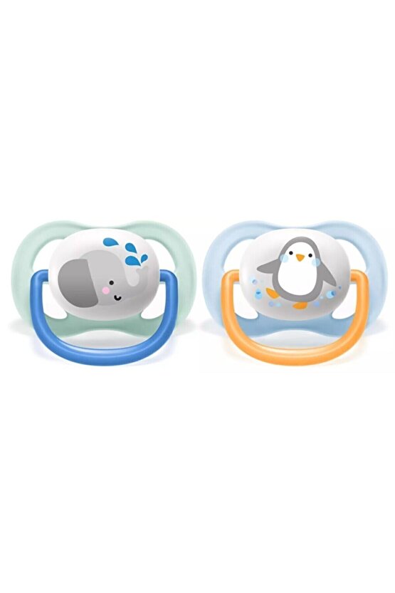 Ultra Air Animals 2li Emzik 0-6 Ay - Erkek Scf08005
