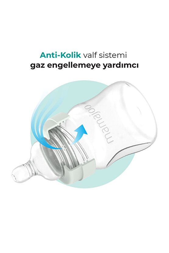 Gece & Gündüz Anti-kolik Biberon 270 Ml, 6 Ay , Orta Akışlı