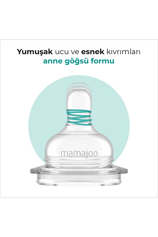 Gece & Gündüz Anti-kolik Biberon 270 Ml, 6 Ay , Orta Akışlı