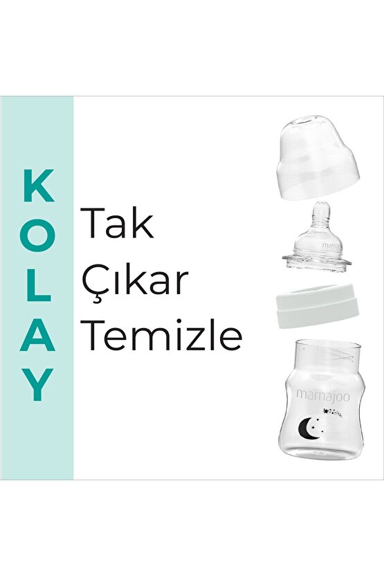 Biberon Gece & Gündüz Ve Antikolik Biberon Emziği No:1s 160 ml