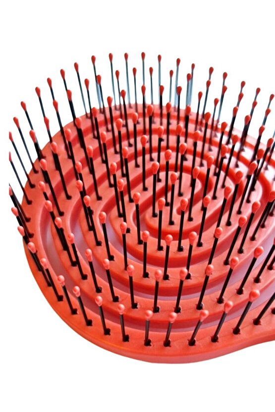 Pembe Pro Üç Boyutlu Oval Saç Fırçası 02