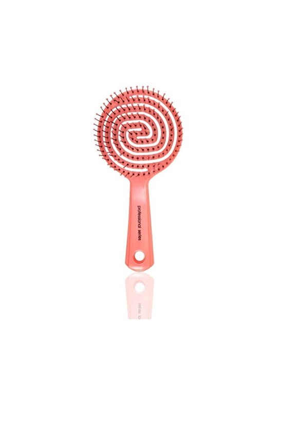 Pembe Pro Üç Boyutlu Oval Saç Fırçası