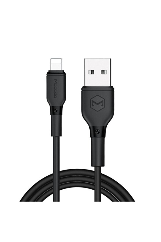 Ca-7271 Lightning Usb Hızlı Şarj Ve Data Kablosu 3a 1.2mt Siyah