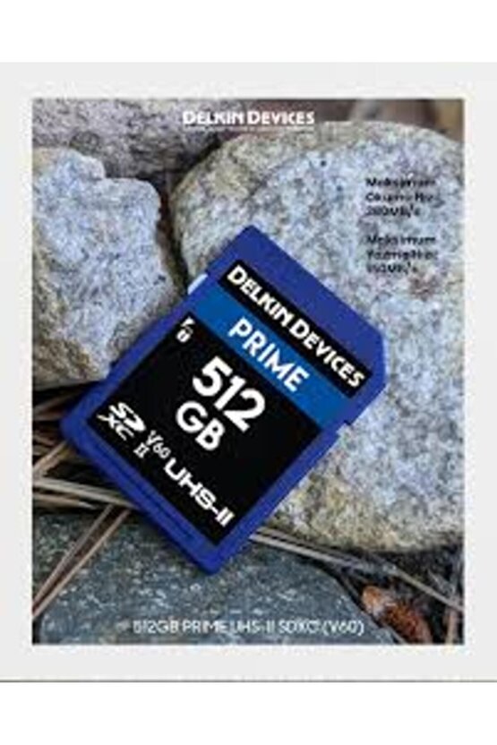 512GB Prime SDXC UHS-II V60 Hafıza Kartı