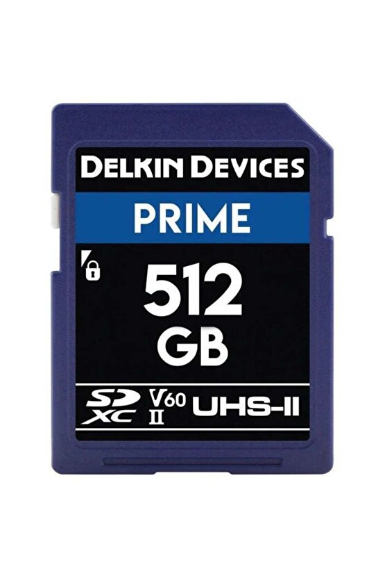 512GB Prime SDXC UHS-II V60 Hafıza Kartı