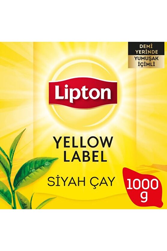Yellow Label Loose Dökme Siyah Çay 1000 gr