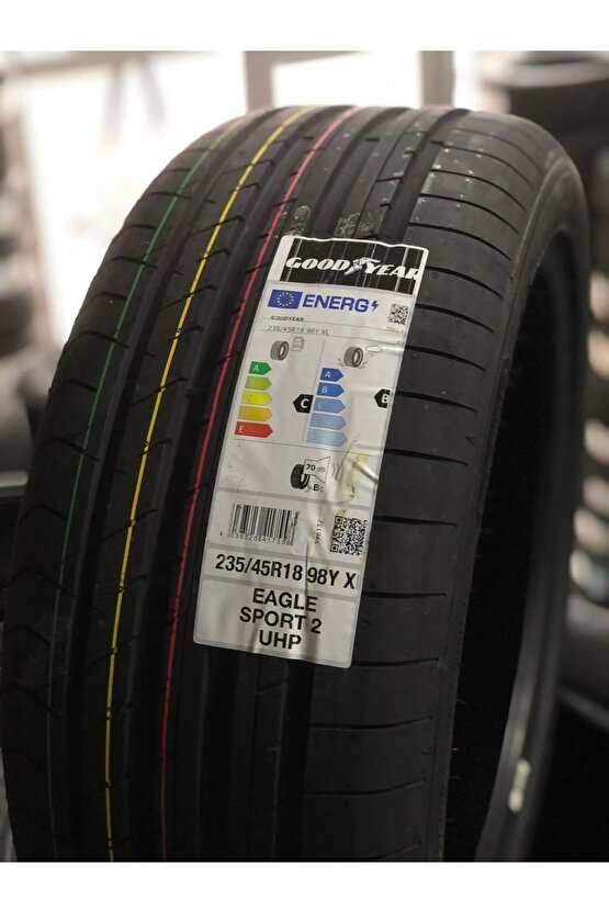 23545 R18 98Y Eagle Sport 2 UHP XL FP Oto Yaz Lastiği (Üretim: 2025)
