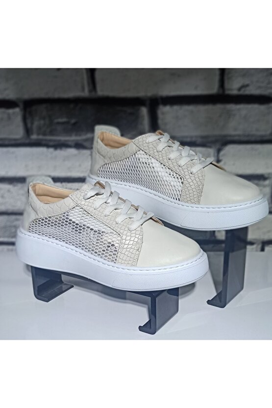 %100 HAKİKİ DERİ SPOR AYAKKABI (SNEAKERS)