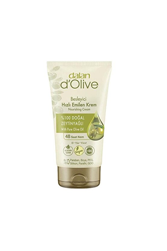 Dolive Mini Zeytinyağlı Hızlı Emilen 20 ml Tüp Krem