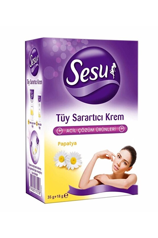 Tüy Sarartıcı Krem 35 gr 18gr = 53 gr Paket 1 Adet