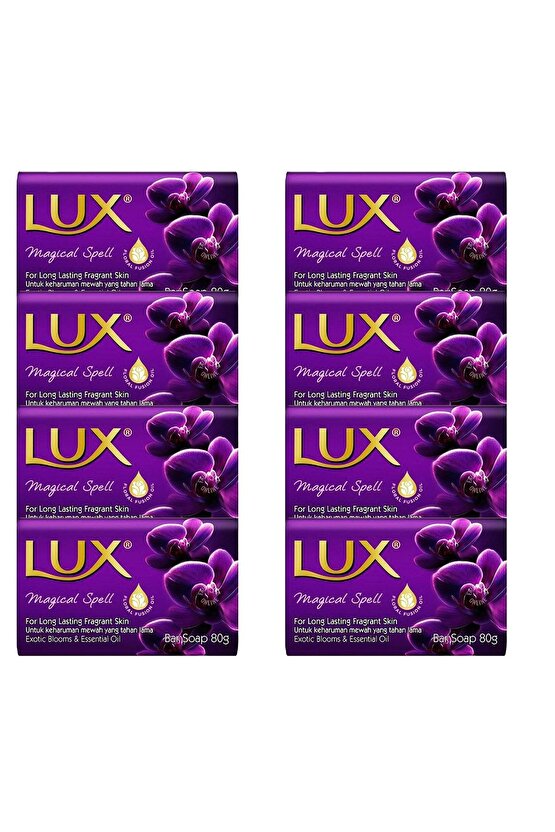 8 Ad. Lüx Sabun Mor 80 Gr. Magical Spell