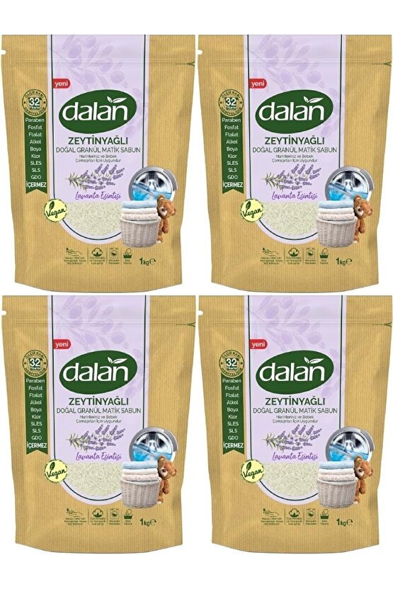 Granül Doğal Lavanta Esintisi 4 X 1 Kg