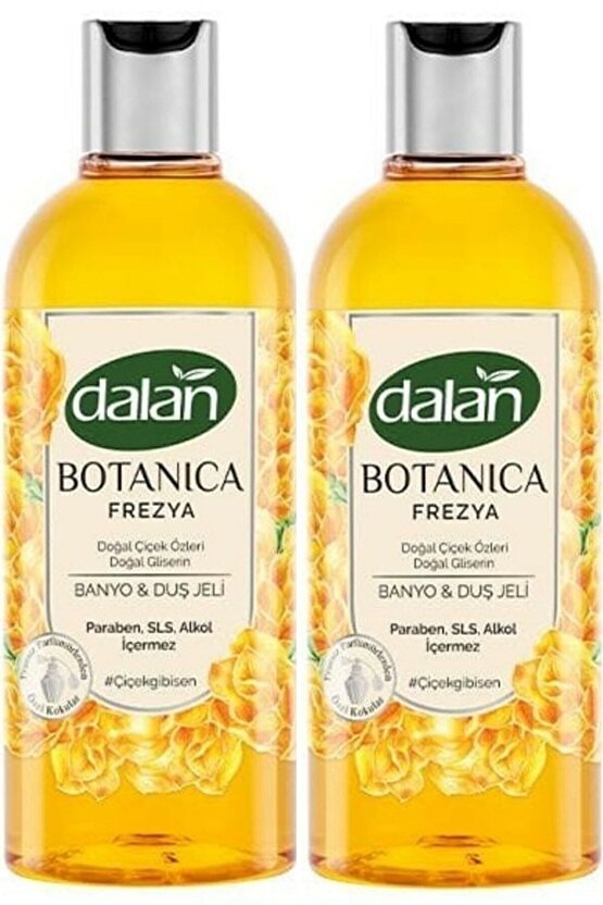 Duş Jeli Botanica Frezya Kokulu 500 ml X 2 Adet