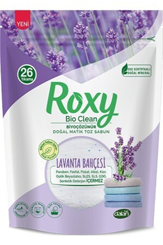Roxy Matik Lavanta Sabun Tozu 5 X 800 G