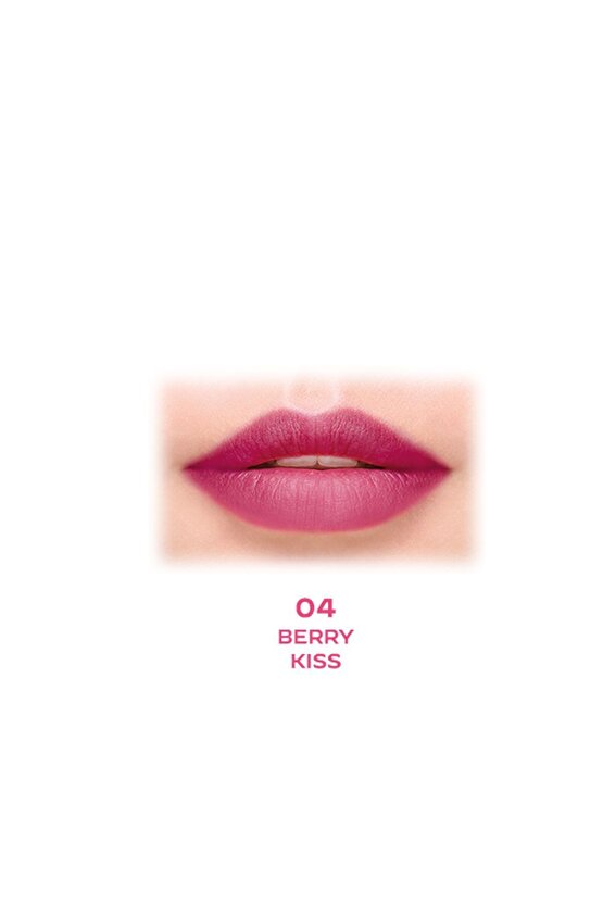 Juicy Tint Lip & Cheek Stain No: 04 Berry Kiss - Ruj & Allık