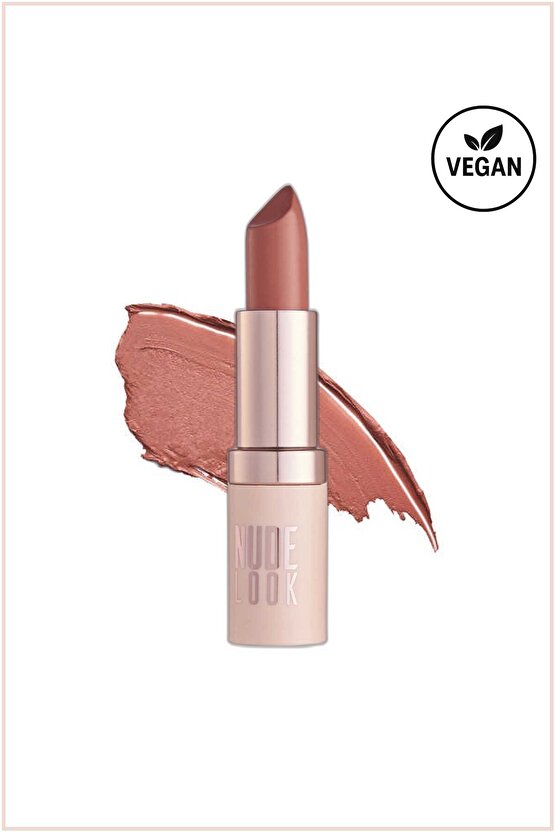 Nude Look Perfect Matte Lipstick No: 02 Peachy Nude - Mat Ruj