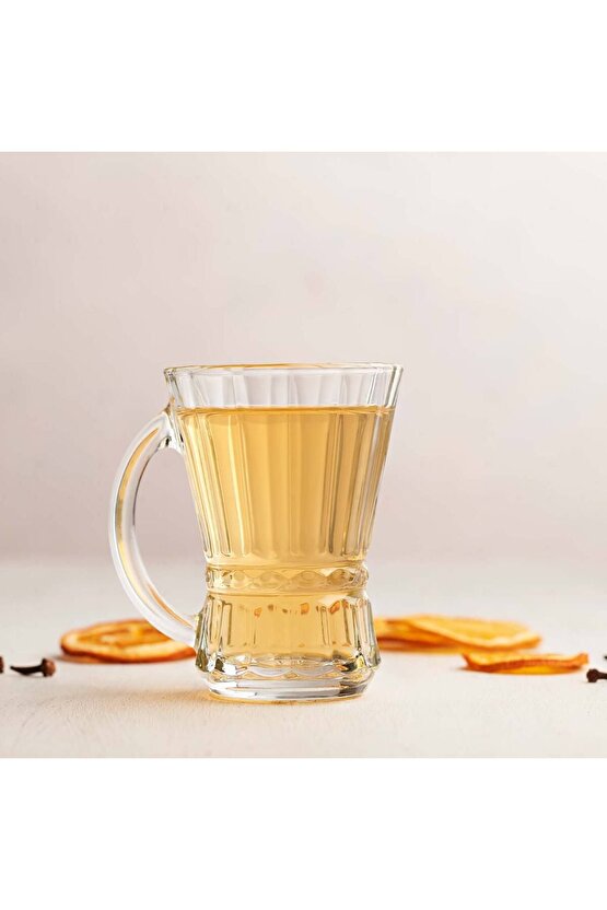 Venüs 6lı Kulplu Çay Bardağı