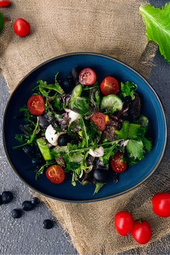 Punto Porselen Salata ve Makarna Tabağı Çukur Tabak 26cm 1 Adet