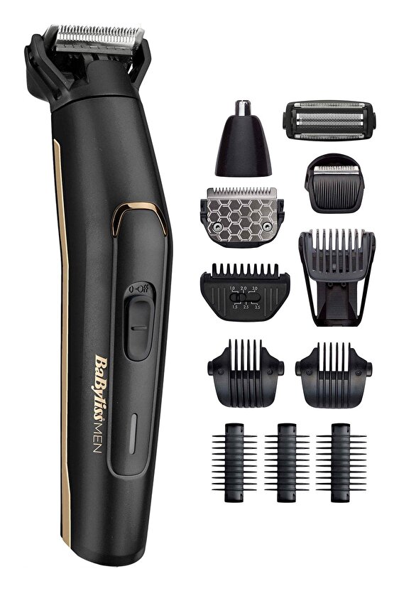 Erkek Tıraş ve Bakım Seti Multi 11 Başlıklı, Islak&Kuru Kullanım, Kablolu&Kablosuz, MT860E