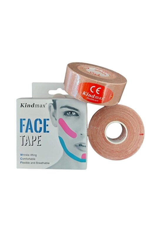 KINDMAX YÜZ GERME BANDI 2,5CM  * 5 METRE  KUTU İÇERİSİNDEN 2 ADET ÇIKAR