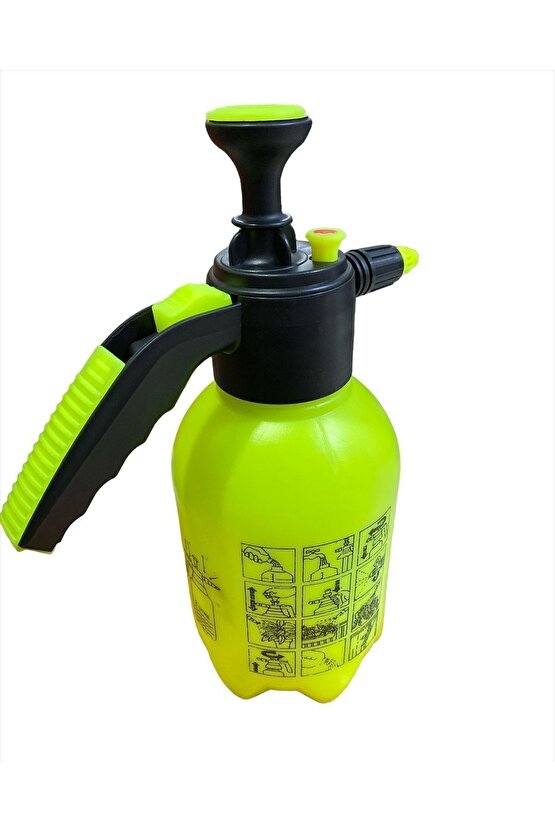 Bahçe Pompası Basınçlı 2 Litre Su Ilaçlama Oto Araba Yıkama Pompası