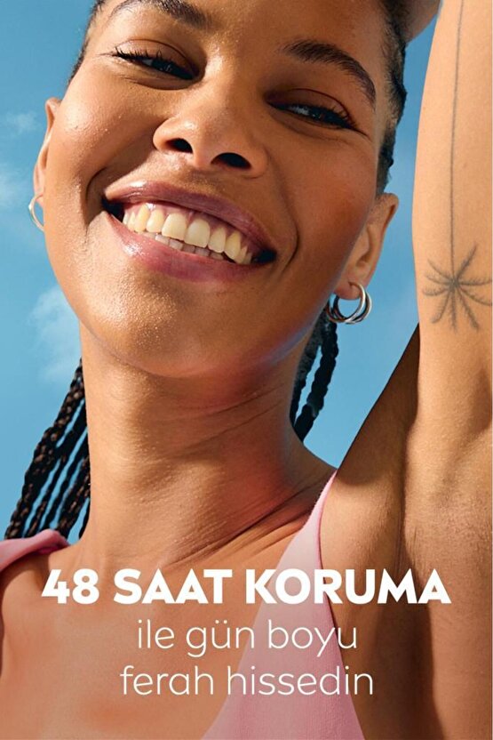 Kadın Stick Deodorant Fresh Natural 50ml, Ter Kokusuna Karşı 48 Saat Koruma, Uzun Süren Ferahlık