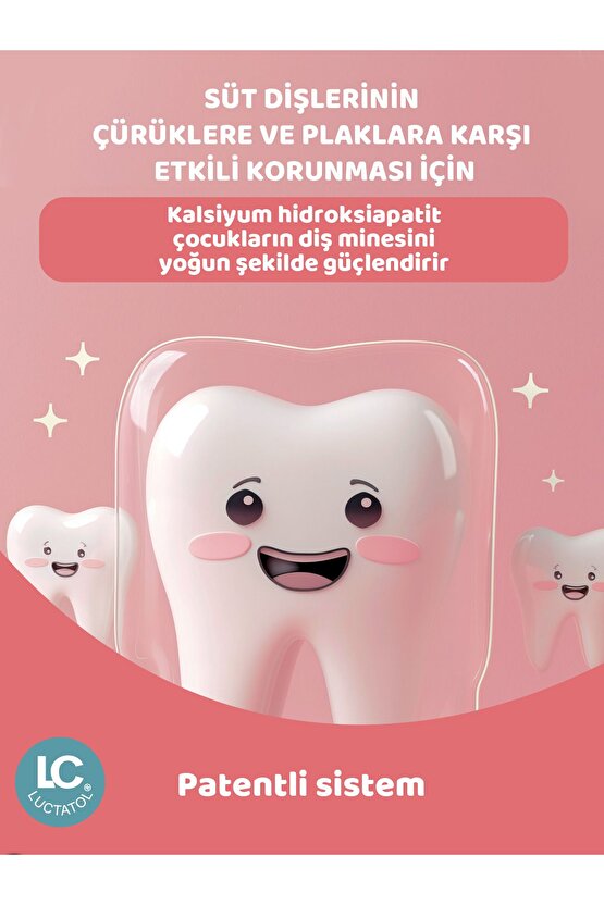 Diş Macunu Çocuk 2-6 Yaş Çilek Kiraz 50 ml