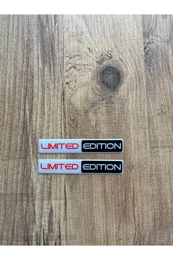 Limited Edition Damla Sticker Araba Stickerı (2 li Set) - 10x1.7 cm