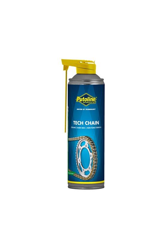 500 ML Tech-chain zincir yağ & 75 ML kask temizleme & Fırça