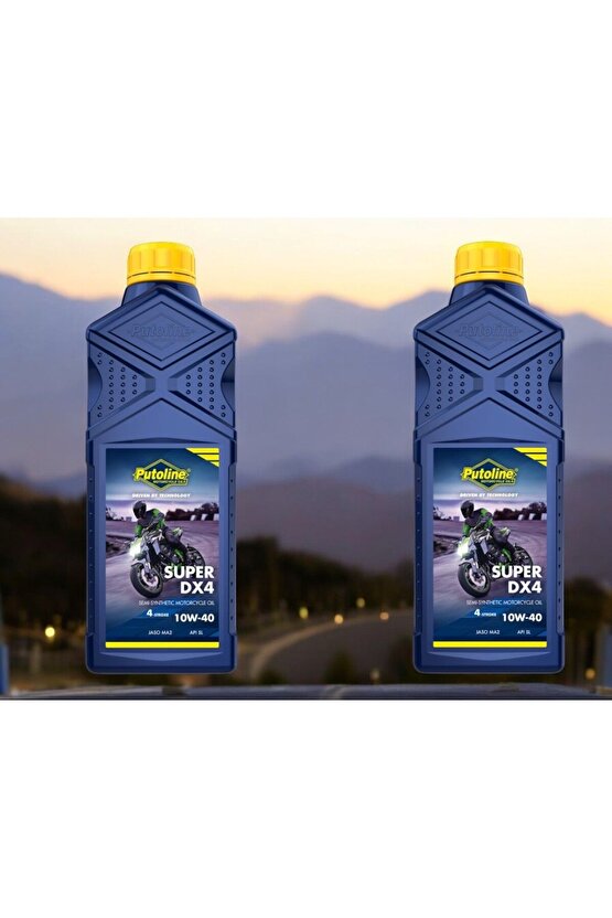  2li Set – Putoline Super DX4 10W-40 2L – Üstün Koruma ve Performans! 