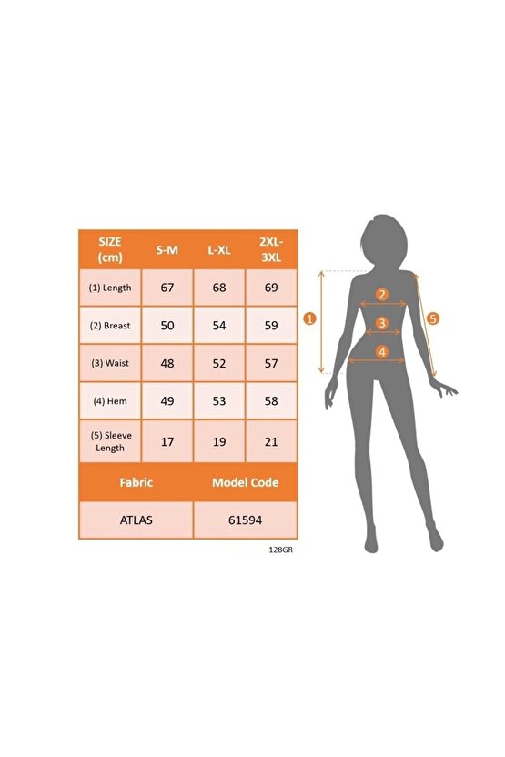 Kadın Kısa Yarasa Kollu Bisiklet Yaka çizgi Desenli Atlas Bluz