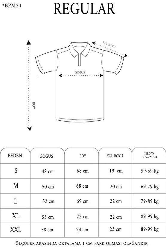 Yakası Düğmeli Yakalı Pike Baskılı T-Shirt - Beyaz
