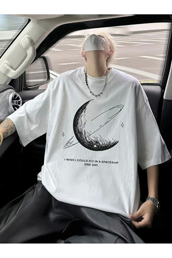 Erkekler için Siyah Tişört Grafik Genç Emo Vintage Gotik Rahat Büyük Beden Kısa Kollu Tişört Giysi Ü