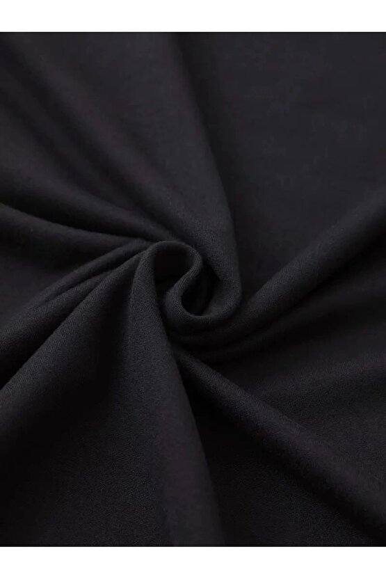 201 Penye Compack Baskılı Oversize Bisiklet Yaka m Kısa Kol Yazlık T-shirt - Siyah