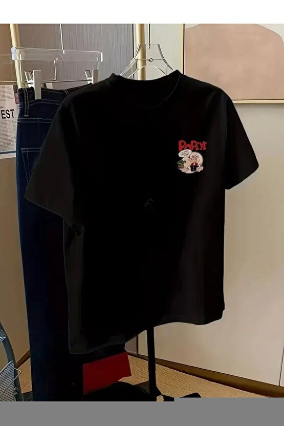Büyük Beden Erkek Whatever Baskılı Tişört, Oversize Erkekler İçin Yaz Modası Kısa Kollu Tişörtler