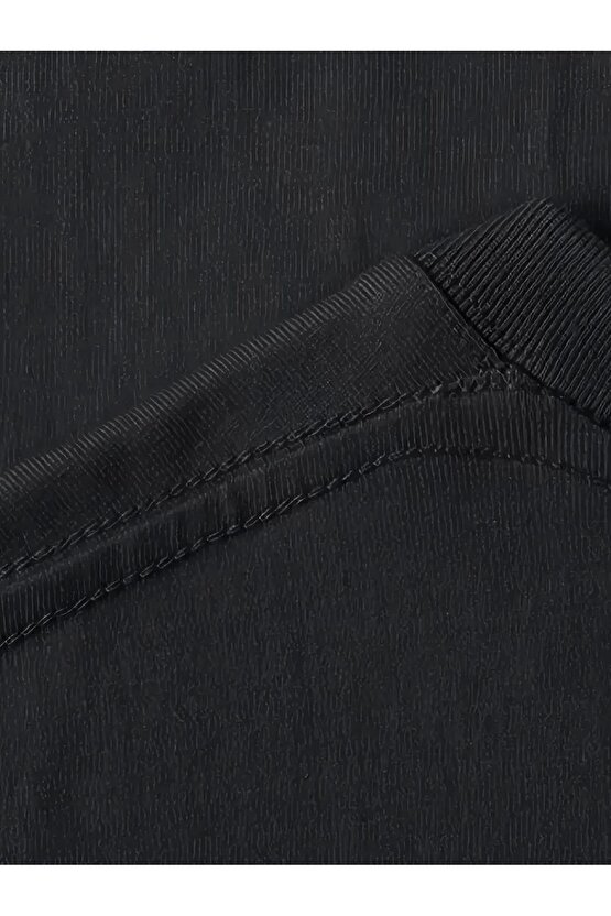 Pembe Panter Baskılı Erkek Oversize Günlük Kısa Kollu Tişört İlkbahar ve Yaz için Mükemmeldir - Siya