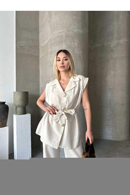 201 Penye Compack Pembe Panter Baskılı Oversize Bisiklet Yaka Kısa Kol Yazlık T-shirt - Beyaz