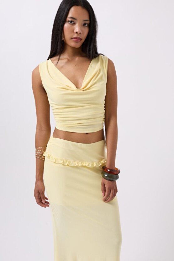 Moda Shop & Butik Degaje Yaka Crop