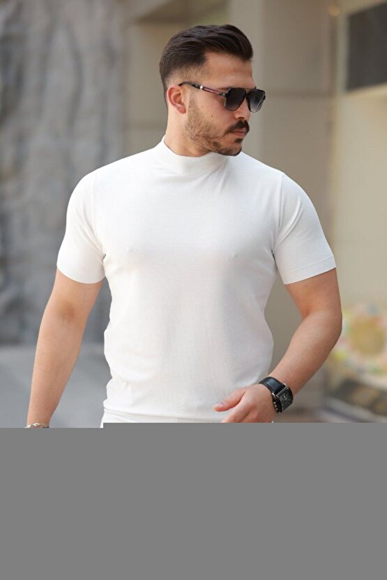 Erkek Hemşire Yaka Kısa Kollu Tişört