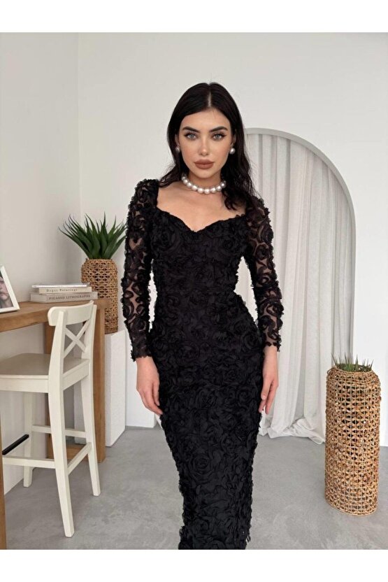 Moda Shop & Folers Çiçek Desenli Elbise