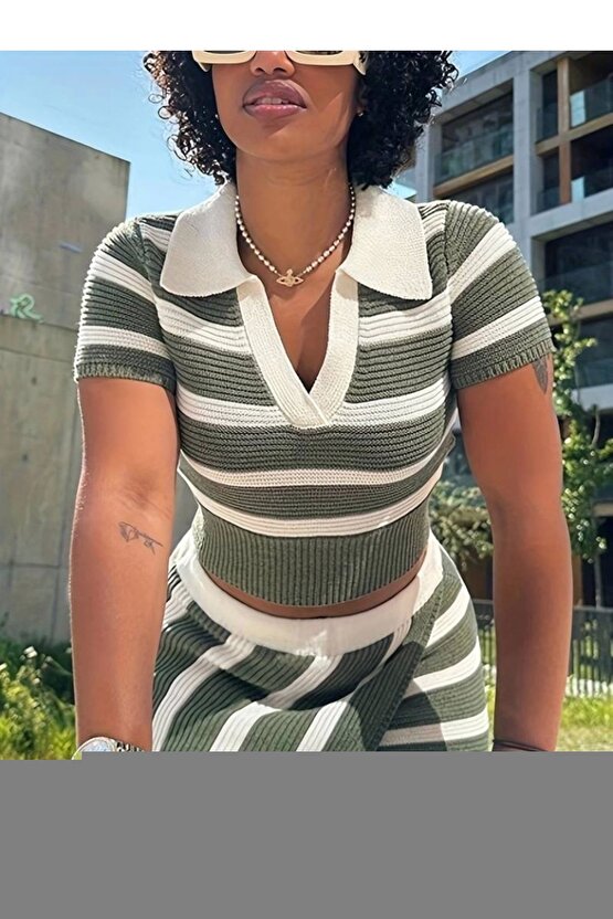 Kadın Kolsuz Zincir Askılı Kaşkorse Bodycon Bluz