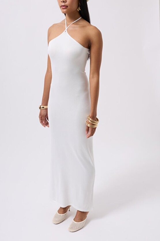 Moda Shop & Butik Çapraz Askılı Maxi Elbise