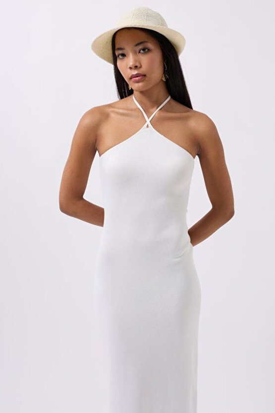 Moda Shop & Butik Çapraz Askılı Maxi Elbise