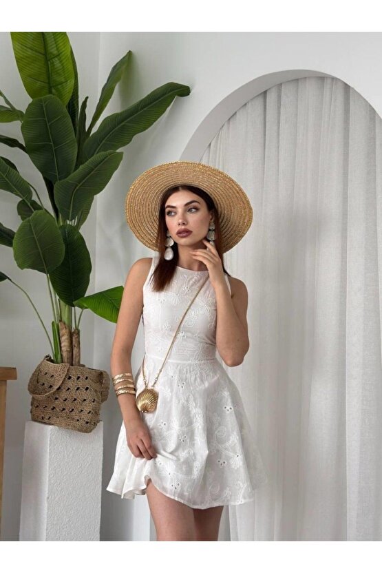 Moda Shop & Butik Vess Cep Detaylı Elbise
