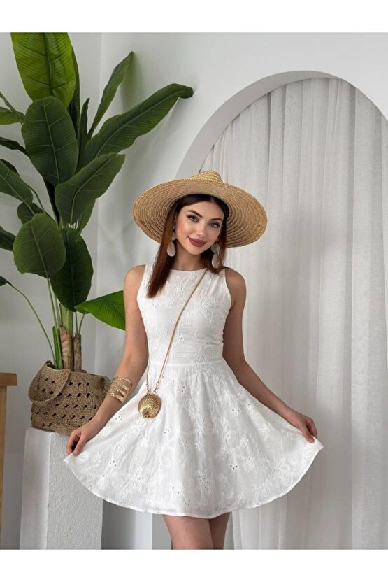 Moda Shop & Butik Vess Cep Detaylı Elbise