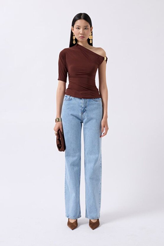 Gelirr Aksesuar Detay Cutout Bluz