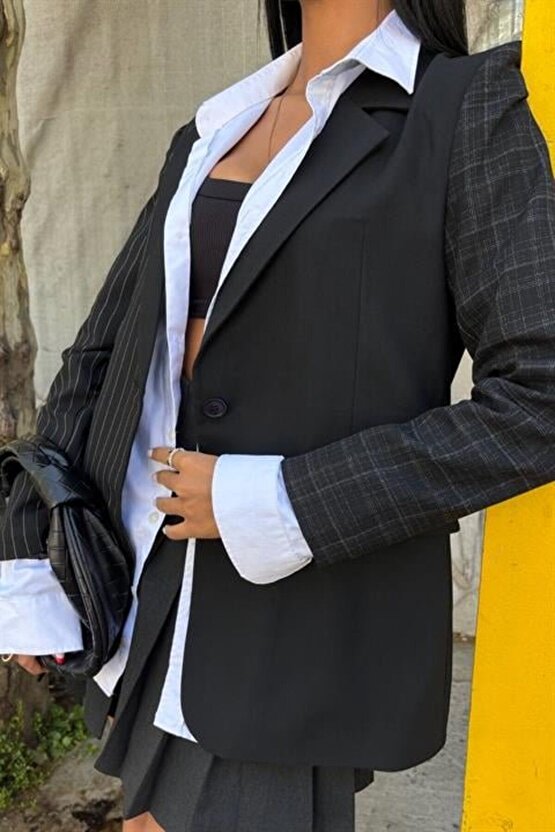 Myterrax Mandie Garnili Blazer Ceket 6111